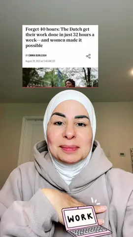 32 working hours a week 