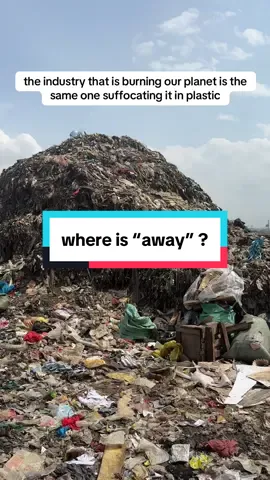 where is “away” ? 🗑️  so what do we do? we keep applying pressure to our leaders and vote out the ones who are funded by big oil. and we support groups who are already leading this fight like @Plastic Pollution Coalition @5 Gyres #breakfreefromplastic @Greenpeace 