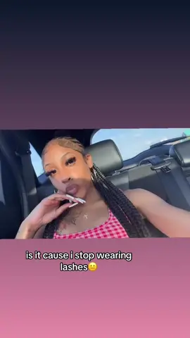 idkkkkk???? i still do lashes tho😩