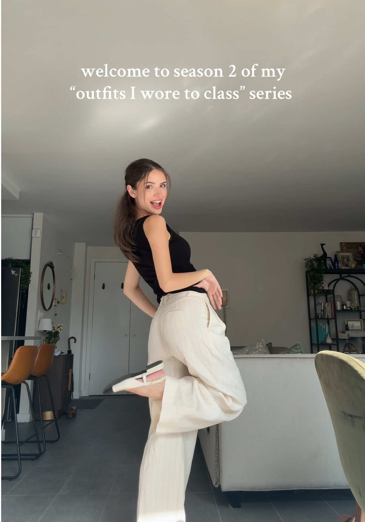 bc trousers are always more comfortable than jeans #OOTD #gradschool #classoutfits #nyc #businesscasual 