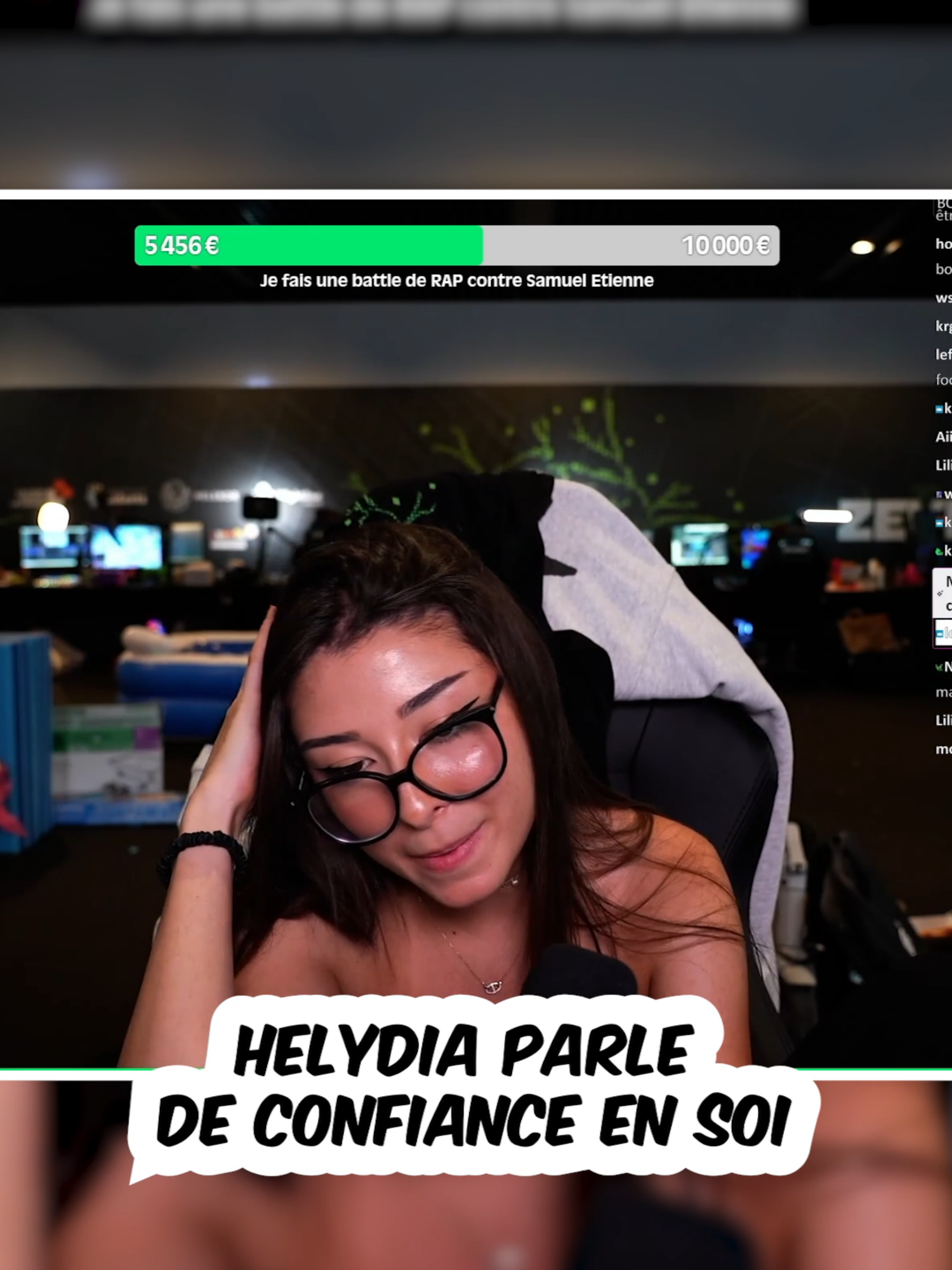 acceptez vous comme vous etes c'est important ❤️ #helydia #zevent