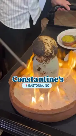 🍗Have you ever tried a Pottery Kebap? Constantine’s Restaurant located in Gastonia is serving up Turkish cuisine and Mediterranean favorites! From the beautifully decorated space to the unique dishes, @constantinesrestaurant has it all!  Featured Items -  🫓Mixed Mezze 🥗Greek Salad  🥩Constantine’s Kebab Assortment 🏺Pottery Kebap  🍕Lahmacun 😋Finish off your meal with their selection of delectable desserts - we tried the Baklava and Sutlac! Stop by on Saturday and Sunday mornings from 9:30am-12pm for their special breakfast menu. @constantinesrestaurant is a spot you don’t want to miss!  ⏰Hours:  Mon-Fri 11am-10pm  Sat 9:30am-10pm  Sun 9:30-8pm  📍1825 S New Hope Rd. (Gastonia, NC) #CLTGuide #CharlotteNC 