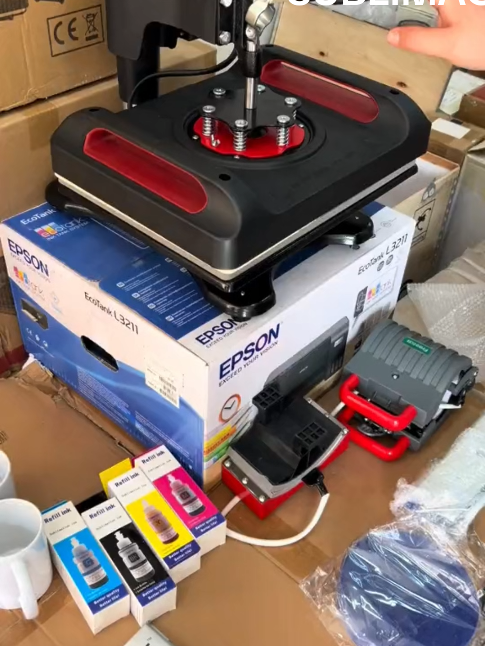 3 MAQUINAS PARA SUBLIMACION: Después de más de 5 años en la sublimación, estas son las 3 maquinas que necesitas para comenzar en la sublimacion. #sublimacion #sublimaciones #maquinasdesublimacion #impresorasdesublimacion #planchaparasublimar 