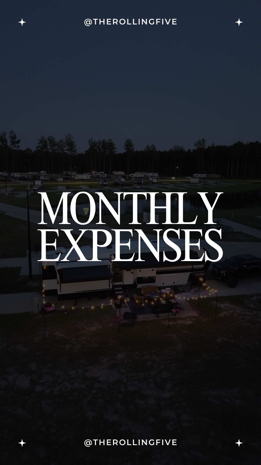 💭 Most people think it’s more expensive to live and travel full-time in an RV… but here’s what one month actually looks like for us: $1,793 all in. 🚐✨ Curious minds want to know — what other expenses would you like to see us break down? (Fuel ⛽️, groceries 🛒, eating out 🍔, activities 🎟️…?) Drop your thoughts below ⬇️ #RVLife #TravelingFamily #FullTimeRV #FamilyTravel #TheRollingFive 