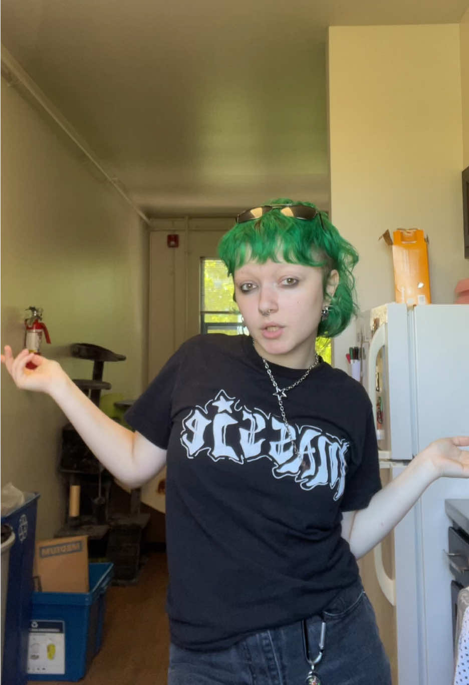 anyways guys... #androgynous #riotgrrrl #queer #theythem #punk 