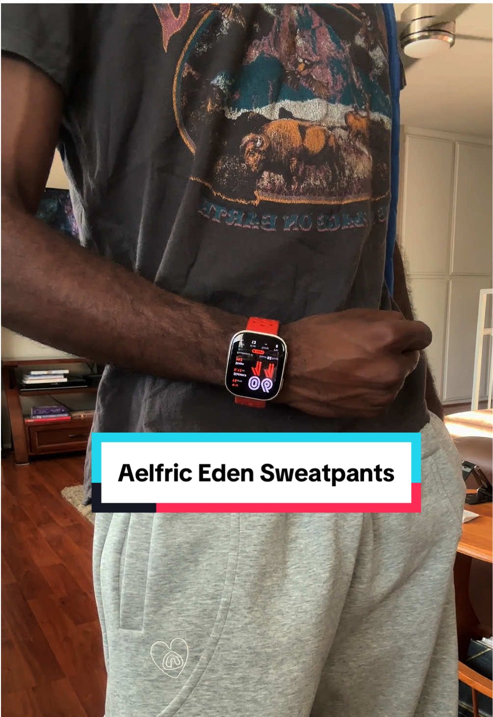 not filmed in silence btw❤️‍🩹 #barrelsweatpants #aelfriceden #streetwear #sweatpants #fashiontok