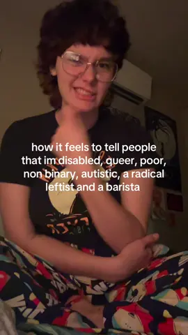 Really living up to my theythem barista standards 💔💔 #woke #theythem #barista #queer #autistic