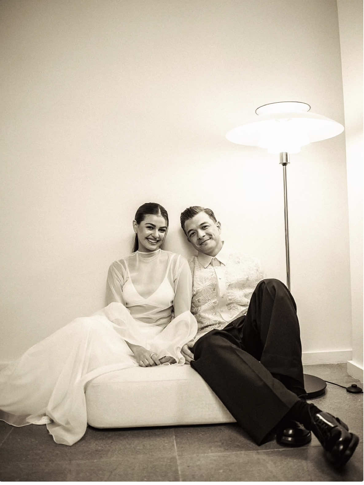 “i once believed love would be burning red, but it’s golden like daylight.” 🥺  #echonine #janinegutierrez #jerichorosales #previewball2025