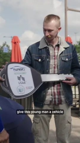 Giving back always makes an impact. Thanks to National Auto Body Council Recycled Rides®, Brian Westbrook, @VFWHQ and Certified Collision Group for helping us support our service members. 🤝