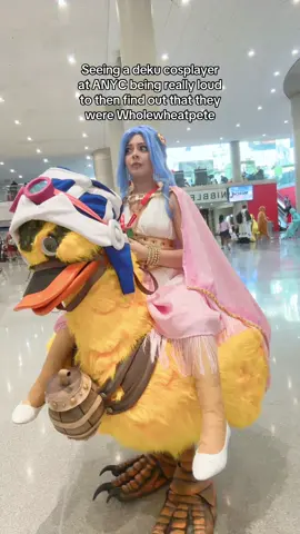 The woman was too shocked to speak #animenyc #dragoncon #onepiece #onepiecenetflix #wholewheatpete 