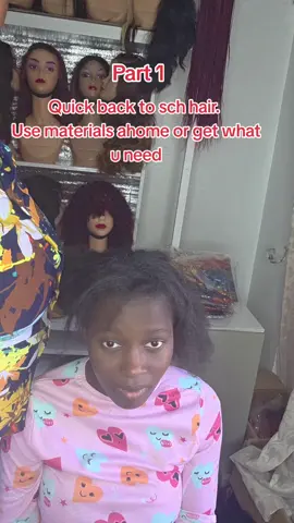 Simple back to sch hairdo #hairtutorials #viralvideos #fyp #trendin #fyppp 