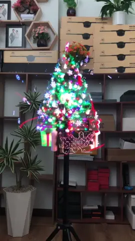 Chào đón Noel Giáng Sinh 2026 thật rộn ràng bằng quạt led 3D hologram 2 cánh..#xuhuong #quatled3dhologram 