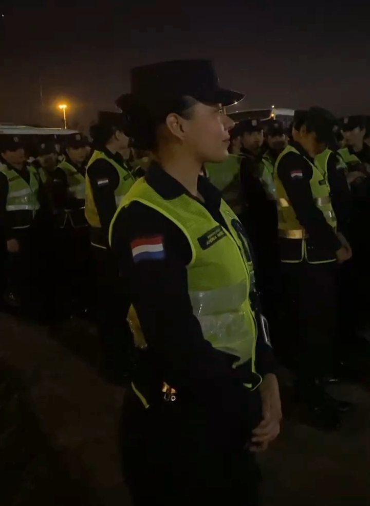 🤞💙 #aspirante #policianacional #paraguay #colepol 