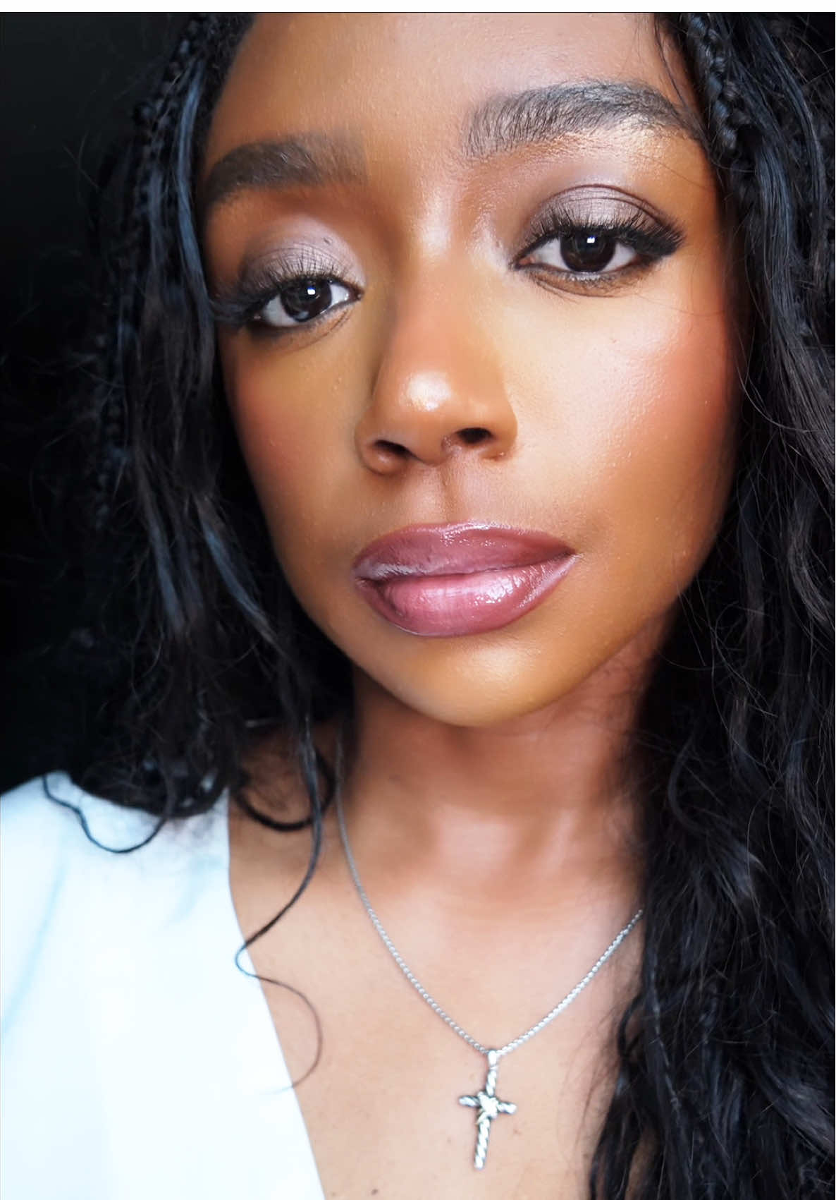 @tomfordbeauty soleil liquid balm @maccosmetics plum lip liner + lip glass air #lipcombo 