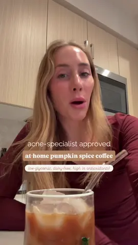 If I had a PSL at Erewhon it would be this 😅🍂☕️🤎 #esthetician #acnetips #psl #dairyfree 