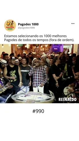 🎶 #Pagode1000 👉 Mais um clássico da nossa lista dos 1000 maiores pagodes de todos os tempos: pra ser minha musa - Reinaldo 🎵 🔥 Essa não poderia faltar de jeito nenhum! #pagode #samba #sambaepagode #pagodeando                 