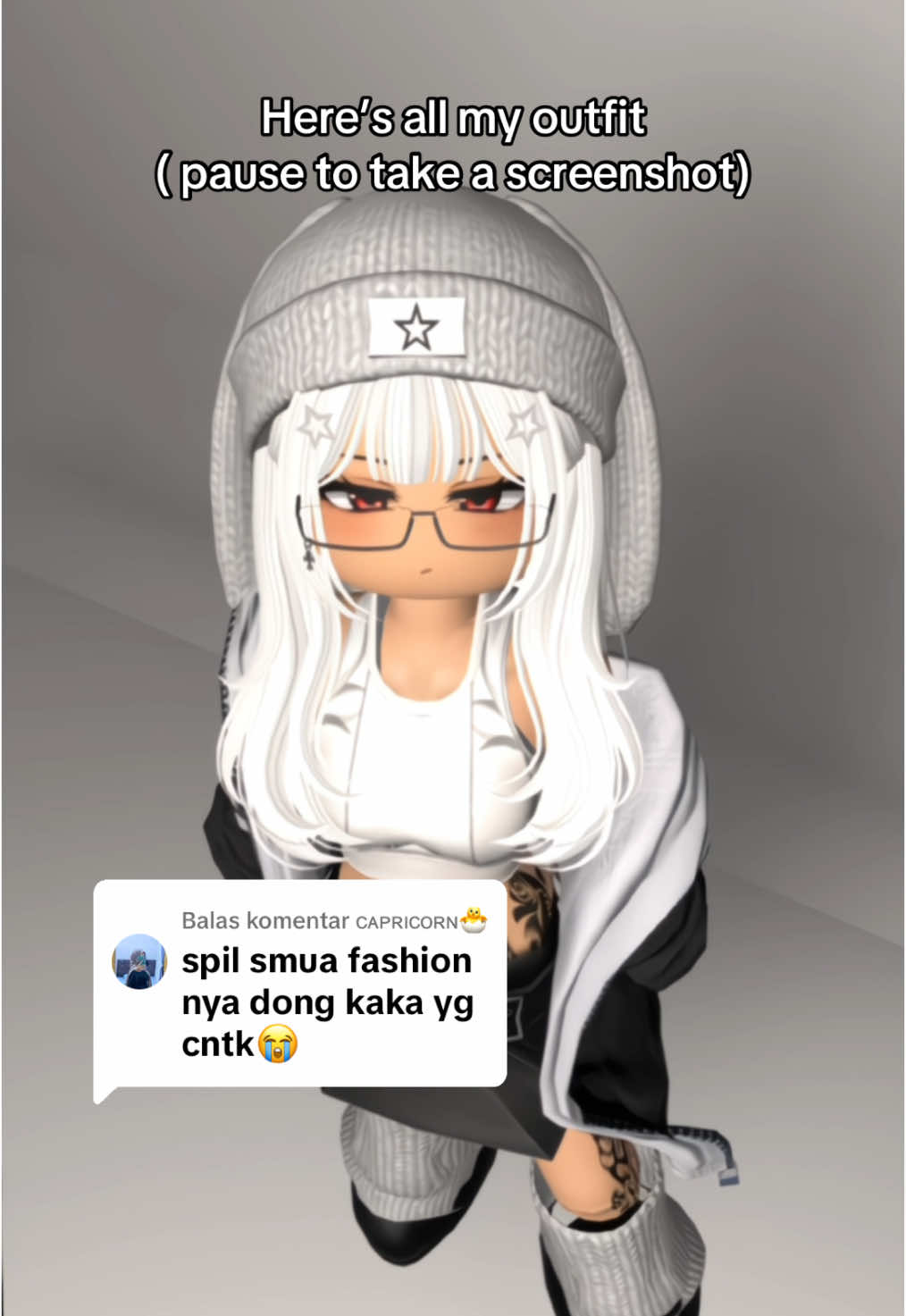 Membalas @ᴄᴀᴘʀɪᴄᴏʀɴ🐣 since everyone in the comments asking, here’s all my outfit check😄 enjoy! #robloxindonesia #masukberanda #fypage #fyp #trendroblox #robloxfyp #roblox #outfitroblox #ootdroblox #hdroblox #masukberandafyp 