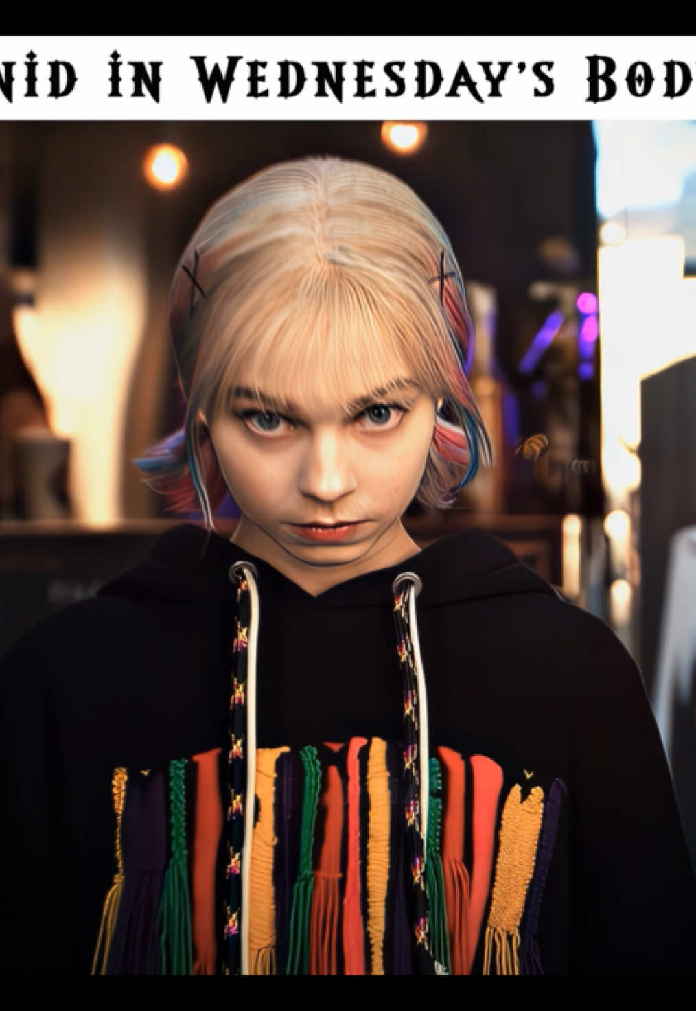 Too serious 😂 #wednesday #wednesdayseason2 #wednesday2 #wednesdayedit #wednesdayaddams #enid #enidsinclair #netflixseries 
