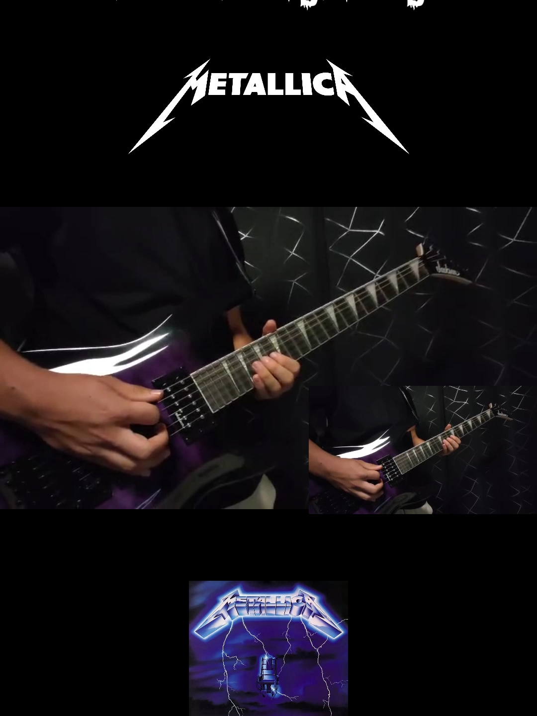 Ride the Lightning - Metallica  ... #metallica #trashmetal #guitar #eguitar #fürdich #foryou #fyp #heavymetal #Ironmaiden #ridethelightning #pantera @metallica