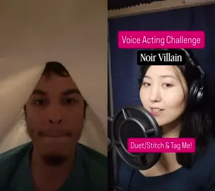 #duet with @Abigail Carey #voiceactingchallenge I hope I did this Right I did not know what voice to do. This was the first voice that came to my head!!!!! 😂😂😂 (and yes I do have a blanket over my head 🤣🤣🤣🤣🤣) #voiceover #voiceacting #noirvillain 