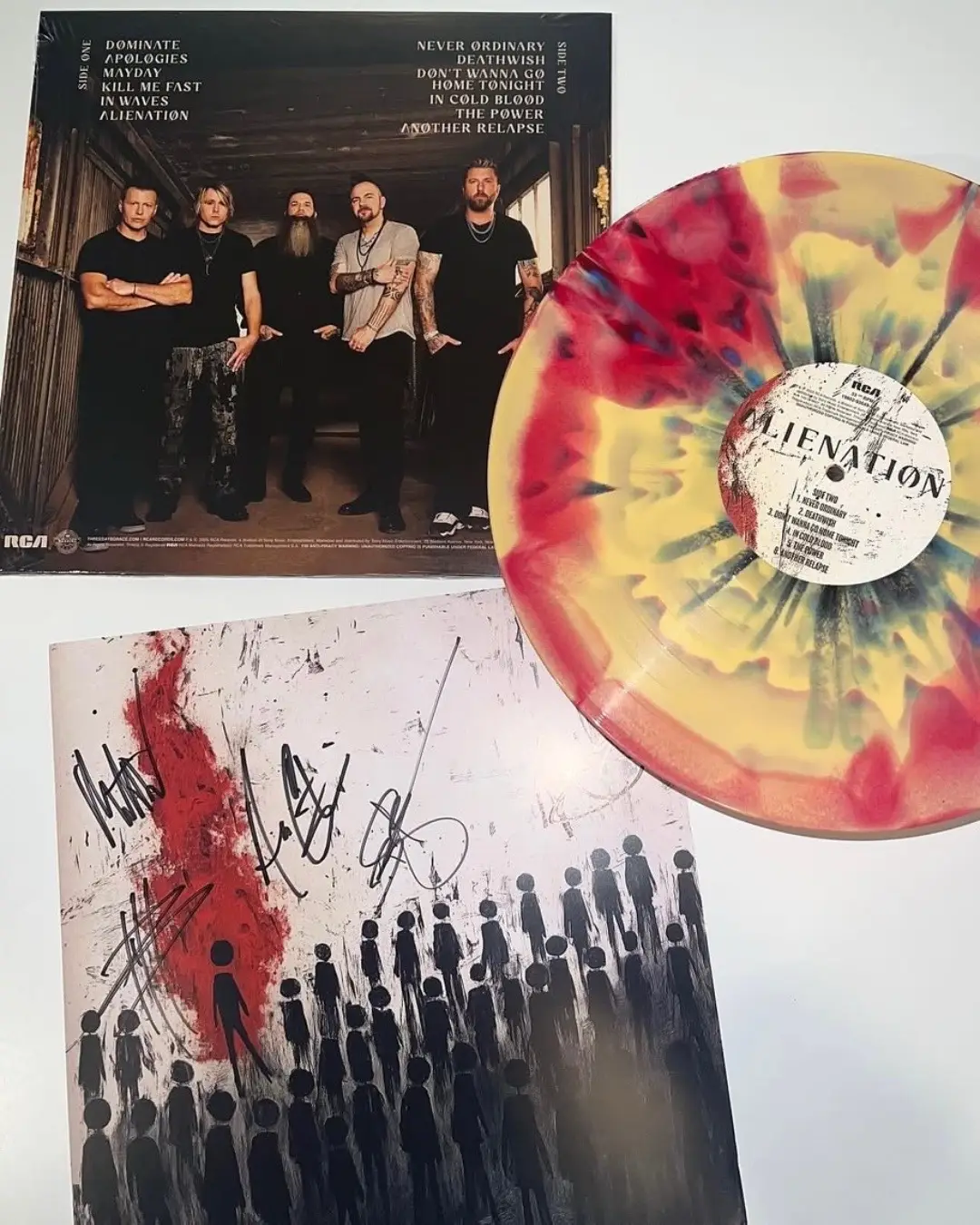 #threedaysgrace #alienation #newmusic #rock #vinyl 