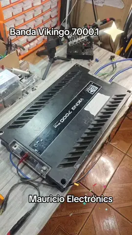 Y ahí está lista ... Banda Vikingo 7000.1 Mauricio Electrónics  Una ves más... Santiago de Chile 