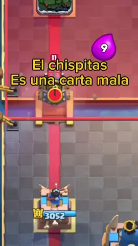 aprende a defender al chispitas y deja de quejarte  #clashroyale 