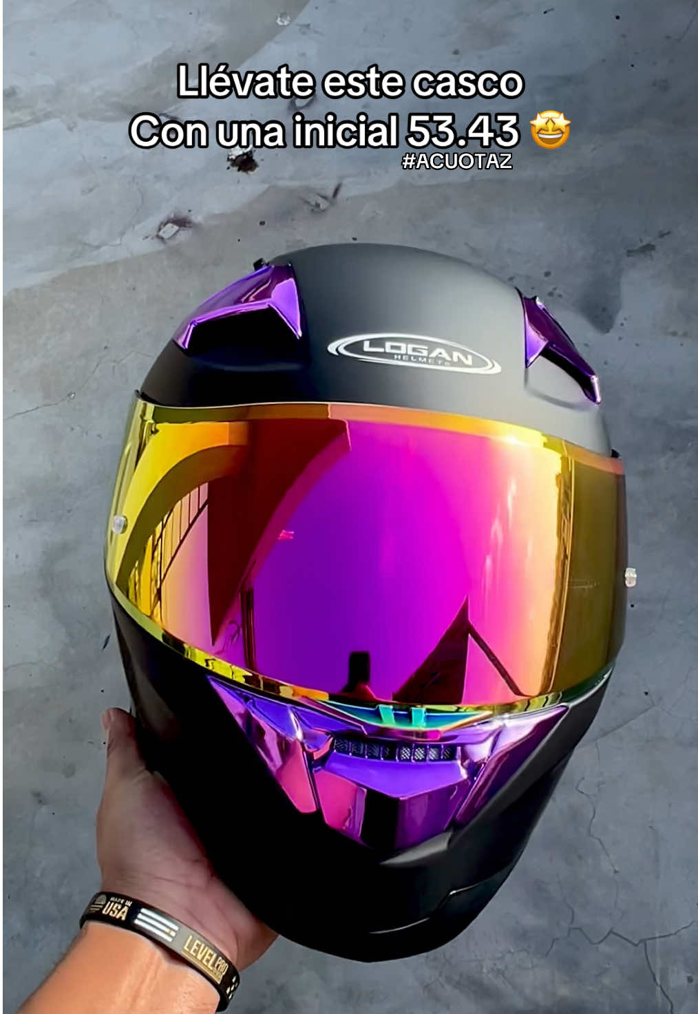 CASCO CERTIFICADO 2025 😎 #altacalidad🤑🤙  #acuotas #motosdeportivas  #challengertiktok  #challenges_tiktok  