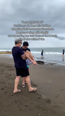 seeing my dad’s graying hair while holding his mom in his arms nearing her last days just crushed me. #dad #latenightfinds #grandma 