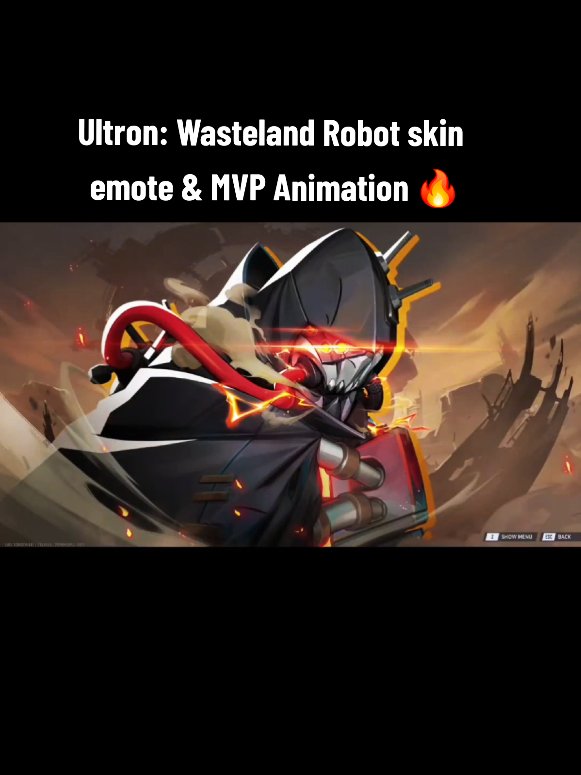 Loving this skin. This is tuff. Glad ultron getting some more love #marvelrivals #ultron 