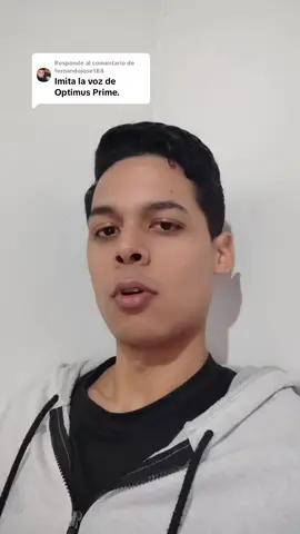 Respuesta a @fernandojose188  Imitando a Optimus Prime! 🔥 Voz oficial: Blás García  #imitaciones #voces #viral #wilvelasquez #optimusprime 