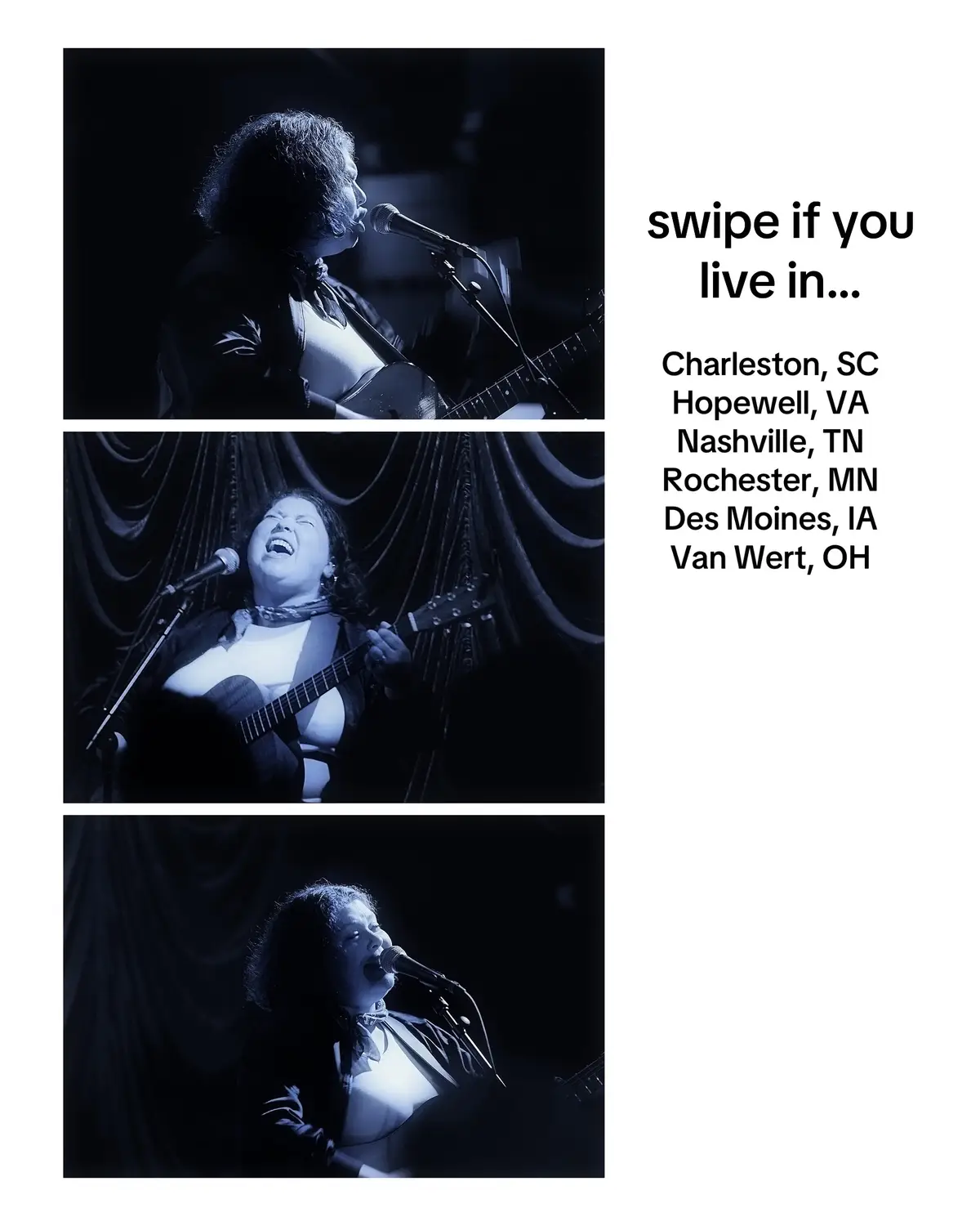 I could cry at being back onstage again. I’m so excited 😭 who am I gonna see there?! #kateyeager #ryannealon #girlnamedtom #teamkelly #thevoice #singersongwriter #tourtime 
