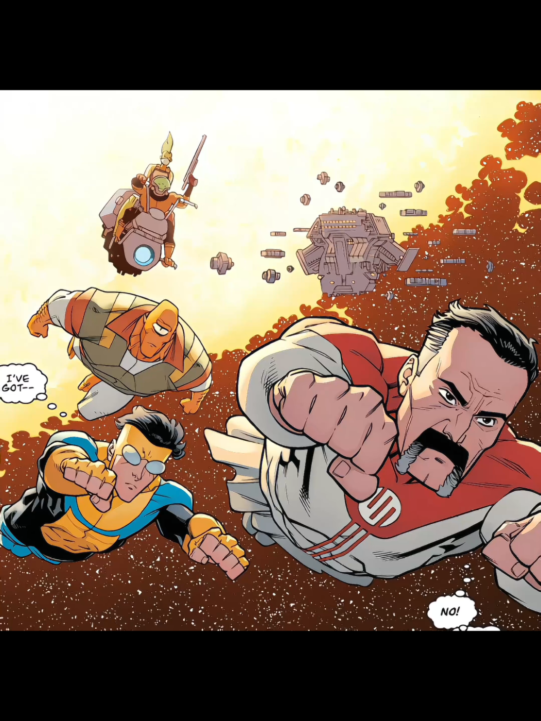 Thragg vs Mark #invincible #invincibleedit #markgrayson #thragg 