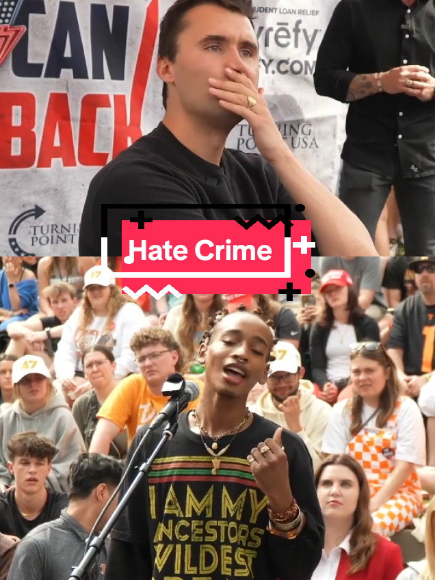 do you believe this is truth or is he straight up lying #hate #crime #lying #debate #fyp 