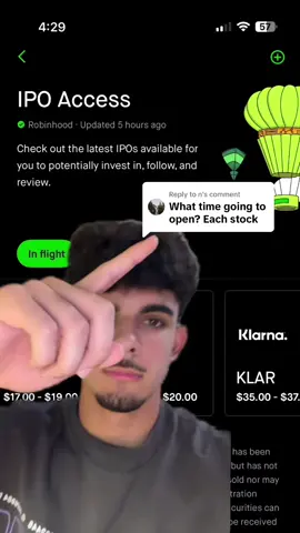 Replying to @n #greenscreen #ipo #stocks #investing #finance  - - - - - This content is for educational and entertainment purposes only and is not financial advice.