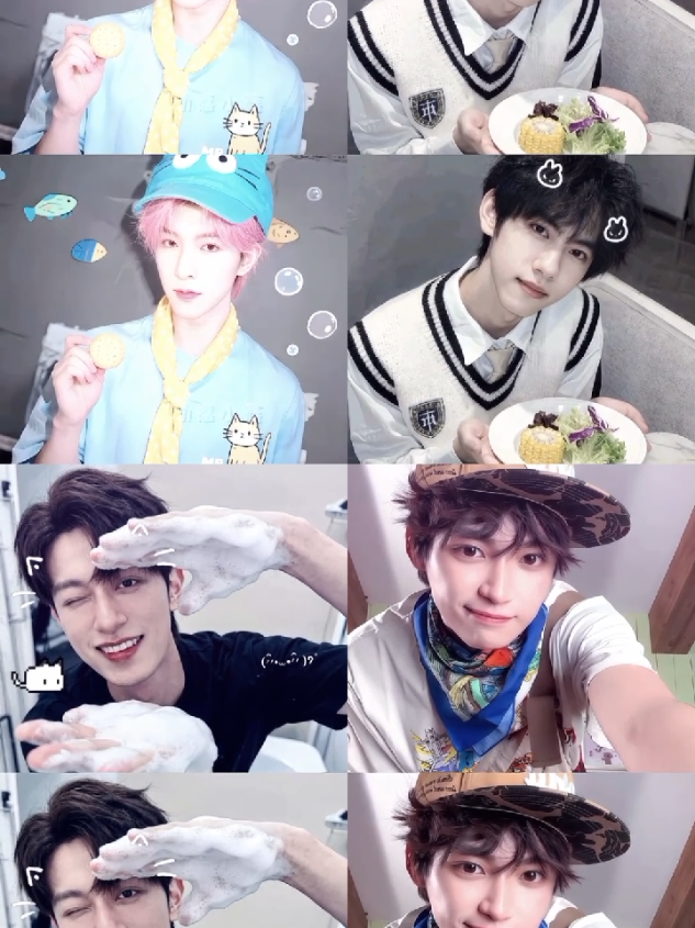 bini nya pada mantep mantep deh #qiudingjie #seekyli #ziyu #liuxuancheng #chineseboy 