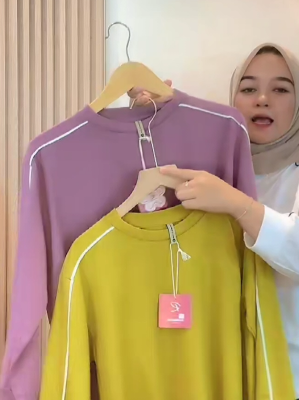 ZEEROKS Baju Atasan Wanita Lengan panjang #kaoswanita #kaos #tshirtwanita #atasanwanita #fyp 
