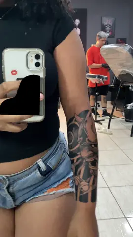 #hanya #tatto  @PhelipeSilva Black Work tattoo 