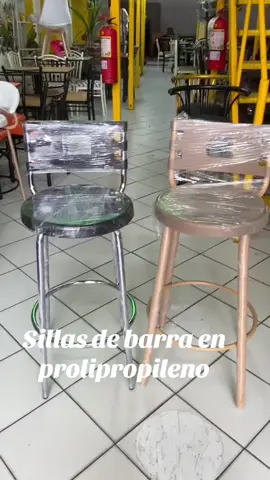 Mira nuestras hermosas sillas de barras en prolipropileno de diferentes acabados en cantidad de colores. Cotiza tus sillas de barra con nosotros somos mueblería Rubí una empresa con más de 20 años en el rubro de muebles. Hacemos envíos a todo el peru. También puedes comprar en tienda física Av.28 de julio 2435 La Victoria o contactándonos al 962234102 o al 999523398  #sillasdebarra #sillasaltas #barra #sillasparabarra #bancas 