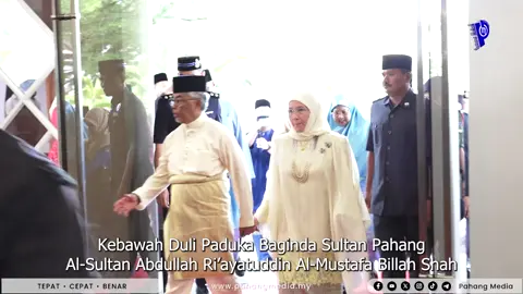 |Sorotan Video| Kebawah Duli Paduka Baginda Sultan Pahang Al-Sultan Abdullah Ri’ayatuddin Al-Mustafa Billah Shah Ibni Almarhum Sultan Haji Ahmad Shah berkenan berangkat ke Majlis Sambutan Maulidur Rasul Peringkat Negeri Pahang Darul Makmur Tahun 1447H / 2025M di Dewan Jubli Perak Sultan Haji Ahmad Shah, Kuantan. Video : Najmuddin Zahid #aspirasipahang1st  #Pahang1st #maulidurrasul #sultanpahang 