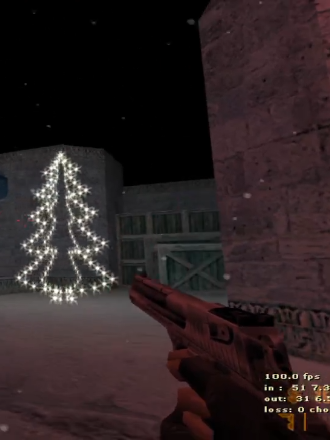 Counter Strike 1.6 Nights Snow Christmas 2026 #cs #cs16 #xtample #axe_league #counterstrike #cs2 #christmas 