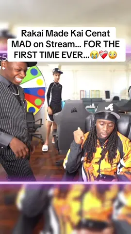 Rakai Made Kai Cenat MAD on Stream FOR THE FIRST TIME EVER…😭❤️‍🩹#kaicenat #rakai #fyp @Kai Cenat 