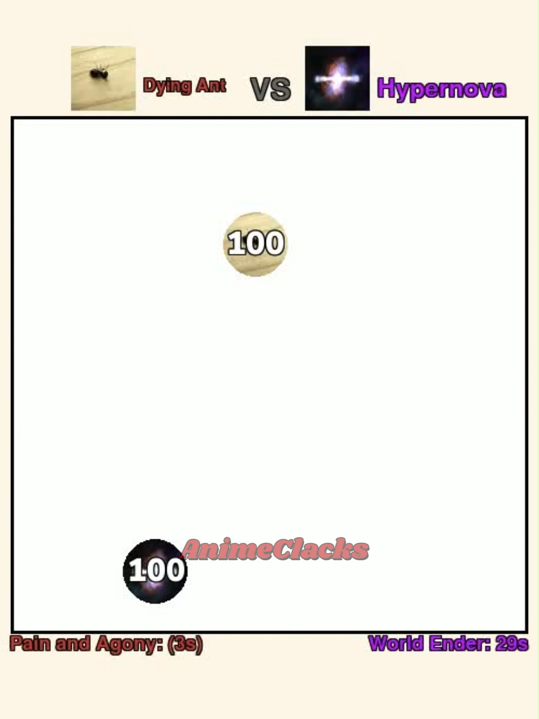 Dying Ant🐜vs  🌌 Hypernova, Credits to @earclacks :D #satisfying #simulation #physics #fantasy #rpg #weaponbattles #earclacks