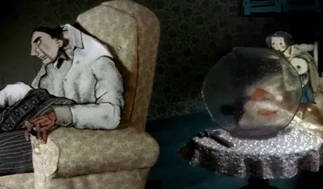 *Angry Man* (2009) is a Norwegian animated short film by Anita Killi, adapted from Gro Dahle and Svein Nyhus’s picture book *Sinna Mann*. Using a striking cut-out and multiplane animation style, it tells the story of Boj, a young boy living with the painful secret of dv as his father abuses his mother. When the death of his pet fish becomes a turning point, Boj turns to his imagination to find the courage to break the silence and seek help. The film has been celebrated at more than 100 international festivals, winning prestigious awards such as the Grand Prix at the Hiroshima International Animation Festival and recognition at Annecy. Both powerful and educational, Angry Man highlights the emotional toll of abuse on children while encouraging empathy, openness, and awareness. #sinnamann #dv #pain #norway #anitakilli 