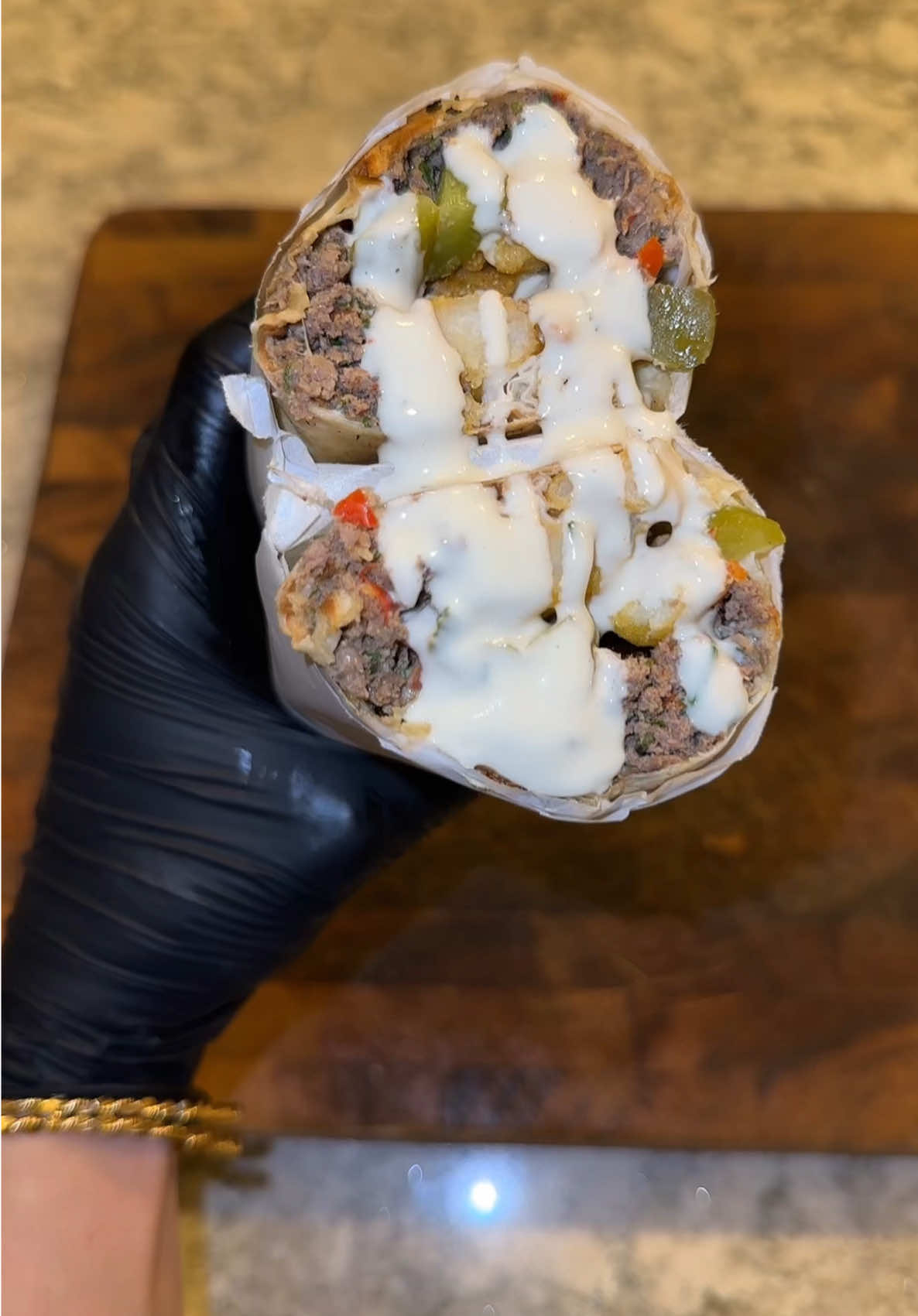 Kofta wraps are my specialty 🔥 #KoftaWrap #سندويش_كفتة #MiddleEasternFood #مطبخ_عربي #ArabTikTok 