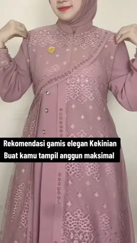 Rekomendasi gamis elegan Kekinian harga 100 ribuan #gamiskekinian #gamiscantik #gamis #outfitideas #ootdfashion 