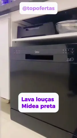 LAVA LOUÇAS MIDEA PRETA 8 SERVIÇOS #lavaloucas #lavalouçasmidea #lavalouças #lavaloucasmidea  LINK NOS COMENTÁRIOS 