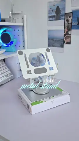 suka banget sama stand ipad inii, membantu banget buat ngedit pake ipad 🫶🏻✨ #fyp #standipad #tabletbracket #desk #goojodoq 