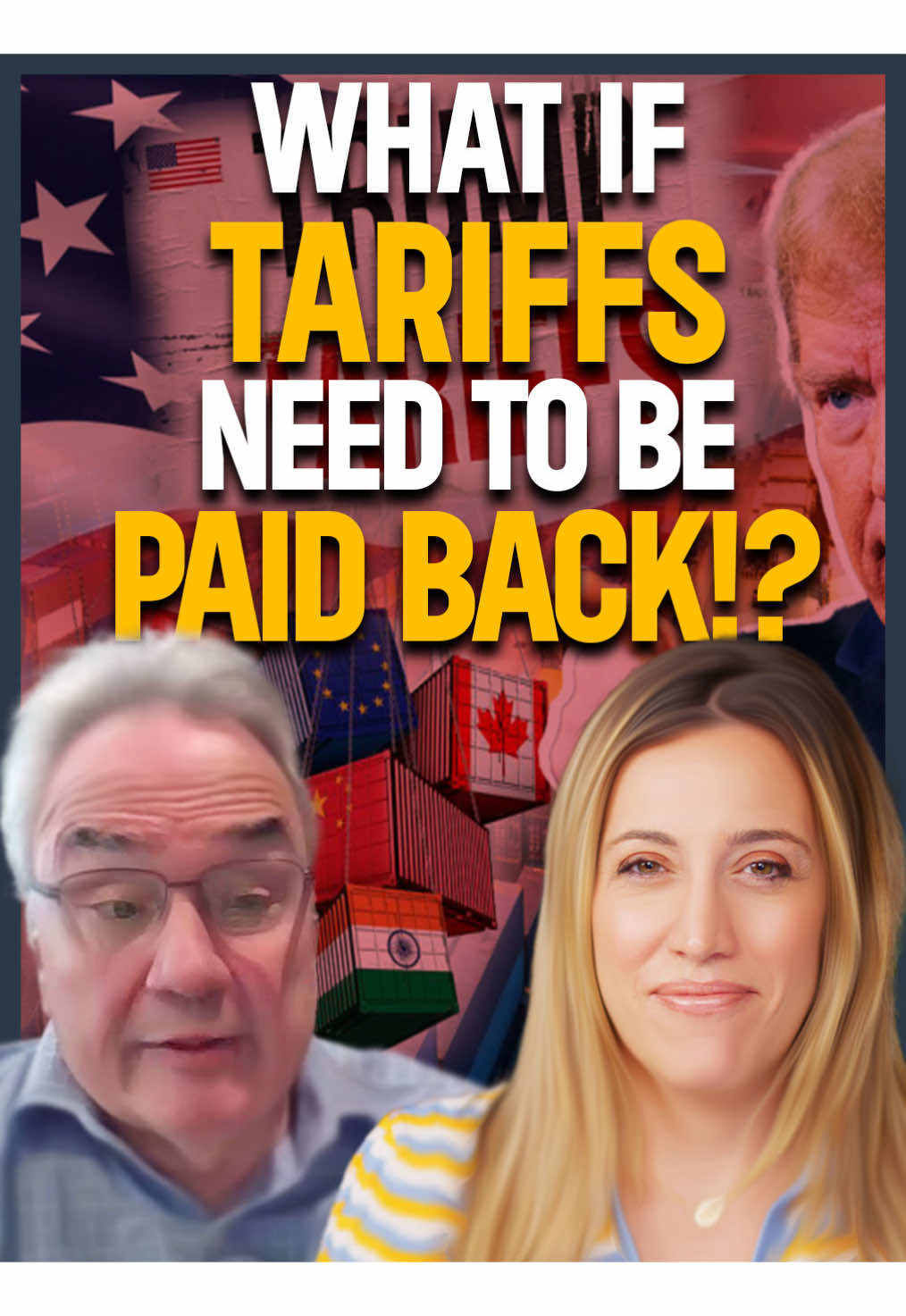 Trumps Tariffs found unconstitutional, what if they need to be paid back!? #tariffs #economy #trump #stockmarket 