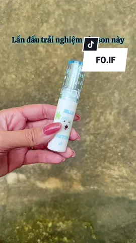 Son tint bóng thuần chay màu xinh xinh💞 #foif #sontintbong #sonbong 